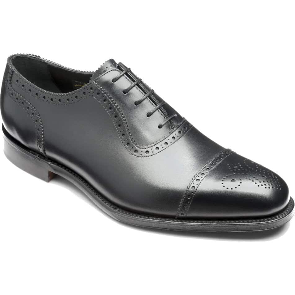 Loake Strand Black Calf - Bradshaw & Lloyd